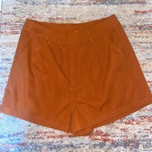Burnt Orange Shorts